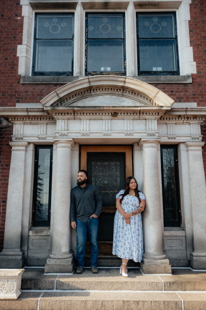 Natural and intimate engagement photography in Northern Minnesota.